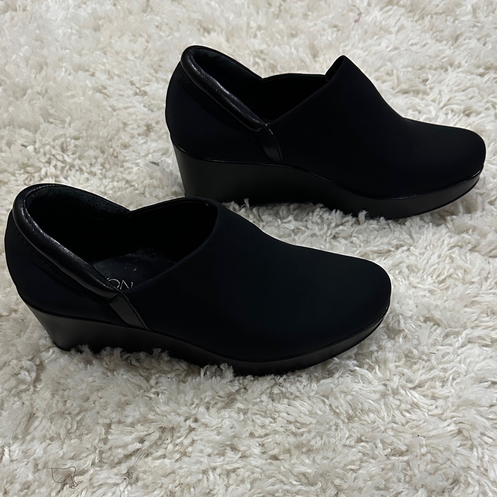 MARKON 90’s Retro Black Nylon Ankle Boots Sz 8.5